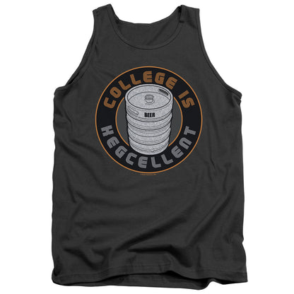 Kegcellent Mens Tank Top Shirt Charcoal