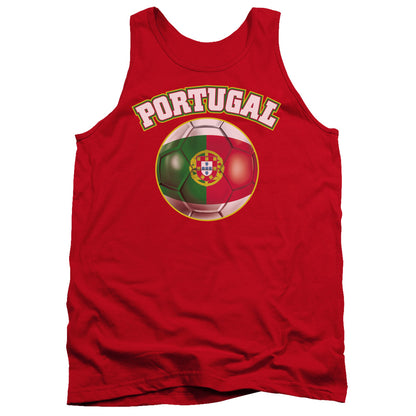 Portugal Mens Tank Top Shirt Red