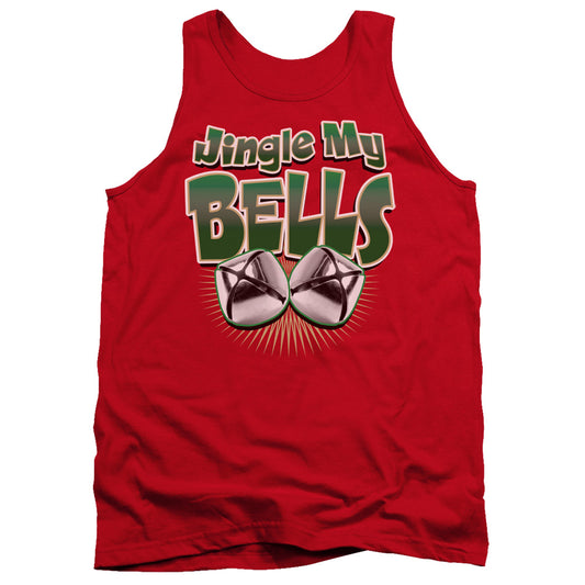 Jingle My Bells Mens Tank Top Shirt Red