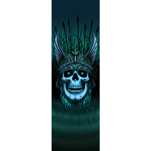 Powell Peralta Anderson Green Skull Griptape - 9″x33″