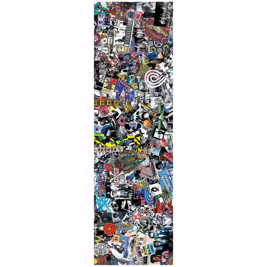Powell Peralta Collage Griptape 10.5"x33" - White
