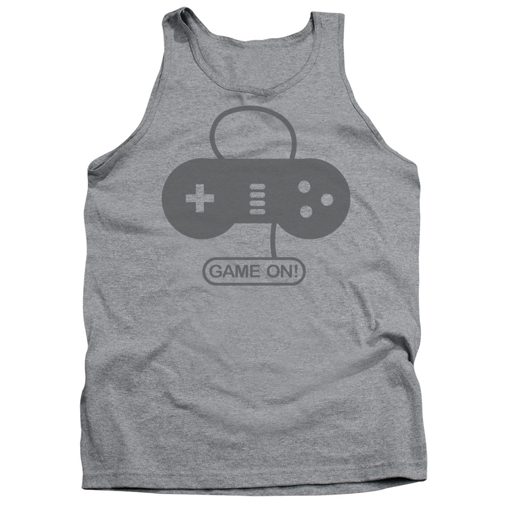 Game On Mens Tank Top Shirt Athletic Heather