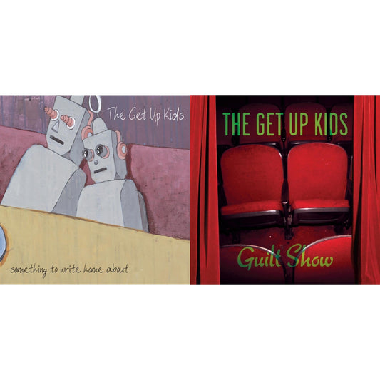 Get Up Kids - Guilt Show (Coke Bottle Clear With Red Splatter LP Vinyl/Limited Edition) & Something To Write Home About
