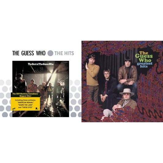 Guess Who - Best Of Guess Who & Greatest Hits - CD Bundle