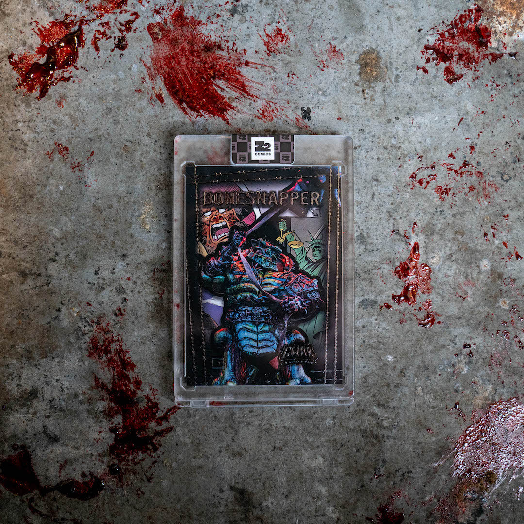 GWAR Trading Card - BONESNAPPER - #'d to 99