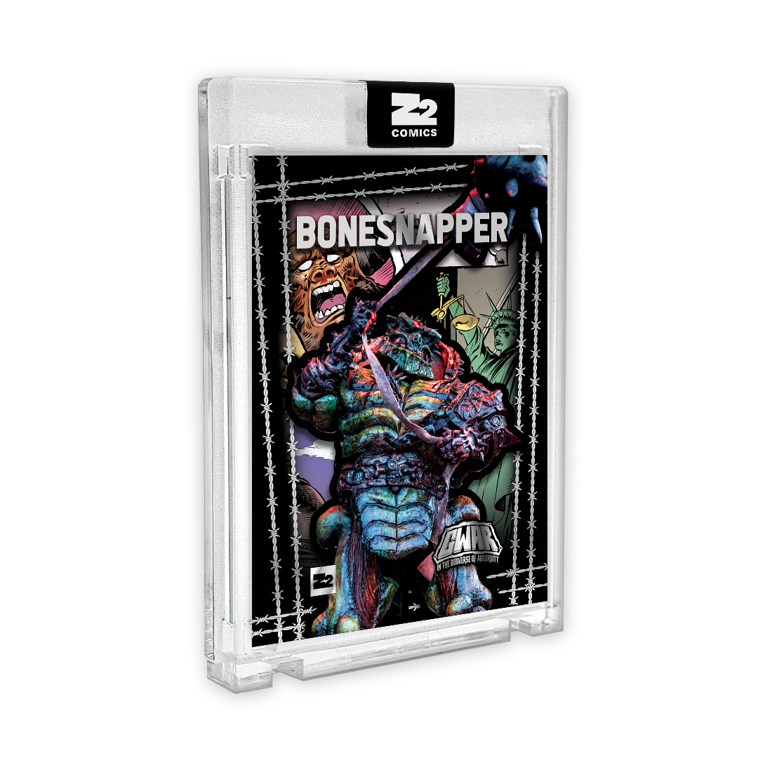 GWAR Trading Card - BONESNAPPER - #'d to 99