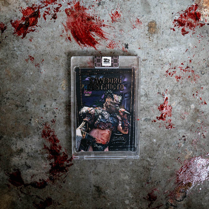 GWAR Trading Card - SAWBORG DESTRUCTO - #'d to 99