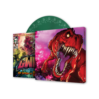 GWAR 'The Return of Gor Gor' Deluxe Comic Book + Vinyl Record LP (Limited Edition Evergreen)