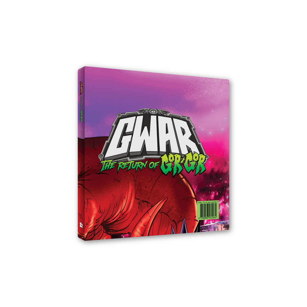 GWAR 'The Return of Gor Gor' Deluxe Comic Book + Vinyl Record LP (Limited Edition Evergreen)