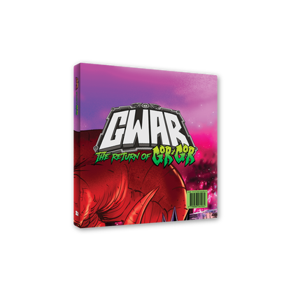 GWAR 'The Return of Gor Gor' Deluxe Comic Book + Vinyl Record LP (Limited Edition Evergreen)