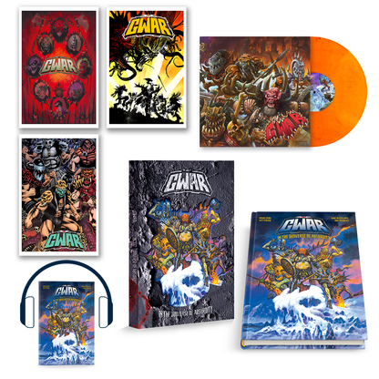 GWAR In The Duoverse of Absurdity - Deluxe Bundle Book