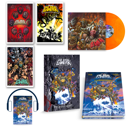 GWAR In The Duoverse of Absurdity - Deluxe Bundle Book