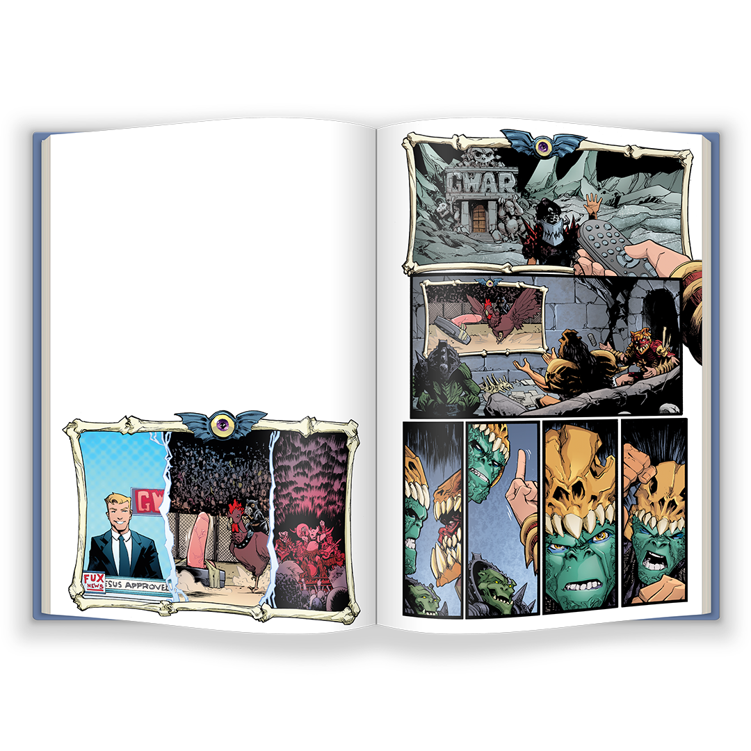 GWAR In The Duoverse of Absurdity - SIGNED Super Deluxe Bundle Vinyl Record