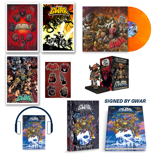 GWAR In The Duoverse of Absurdity - SIGNED Super Deluxe Bundle Vinyl Record