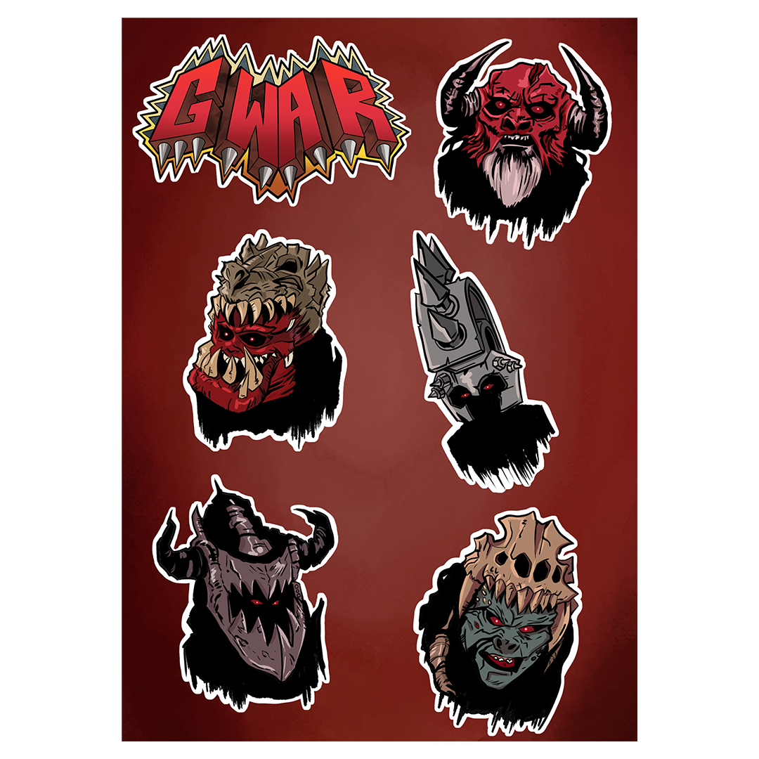 GWAR In The Duoverse of Absurdity - SIGNED Super Deluxe Bundle Vinyl Record