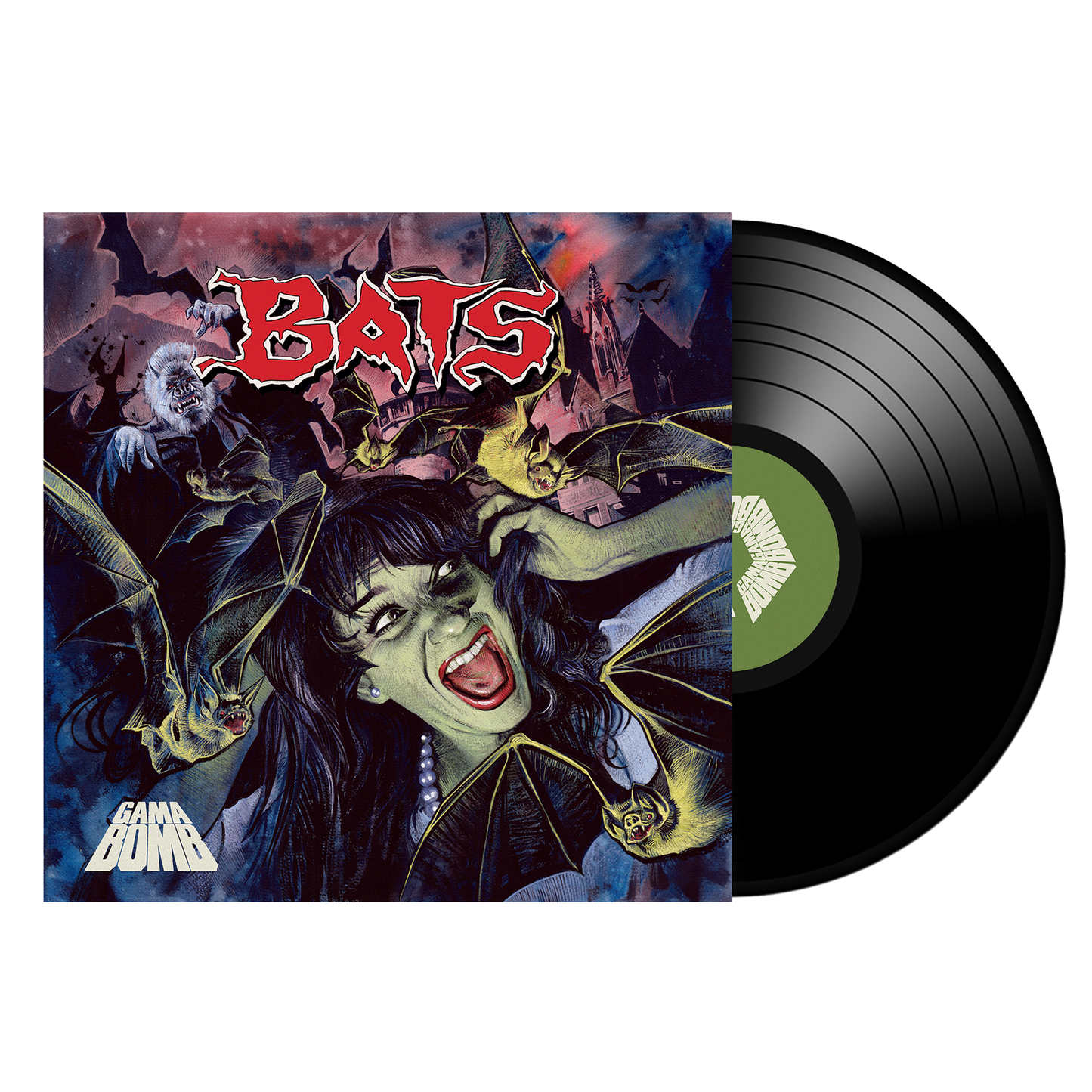 Gama Bomb - BATS on Vinyl Record