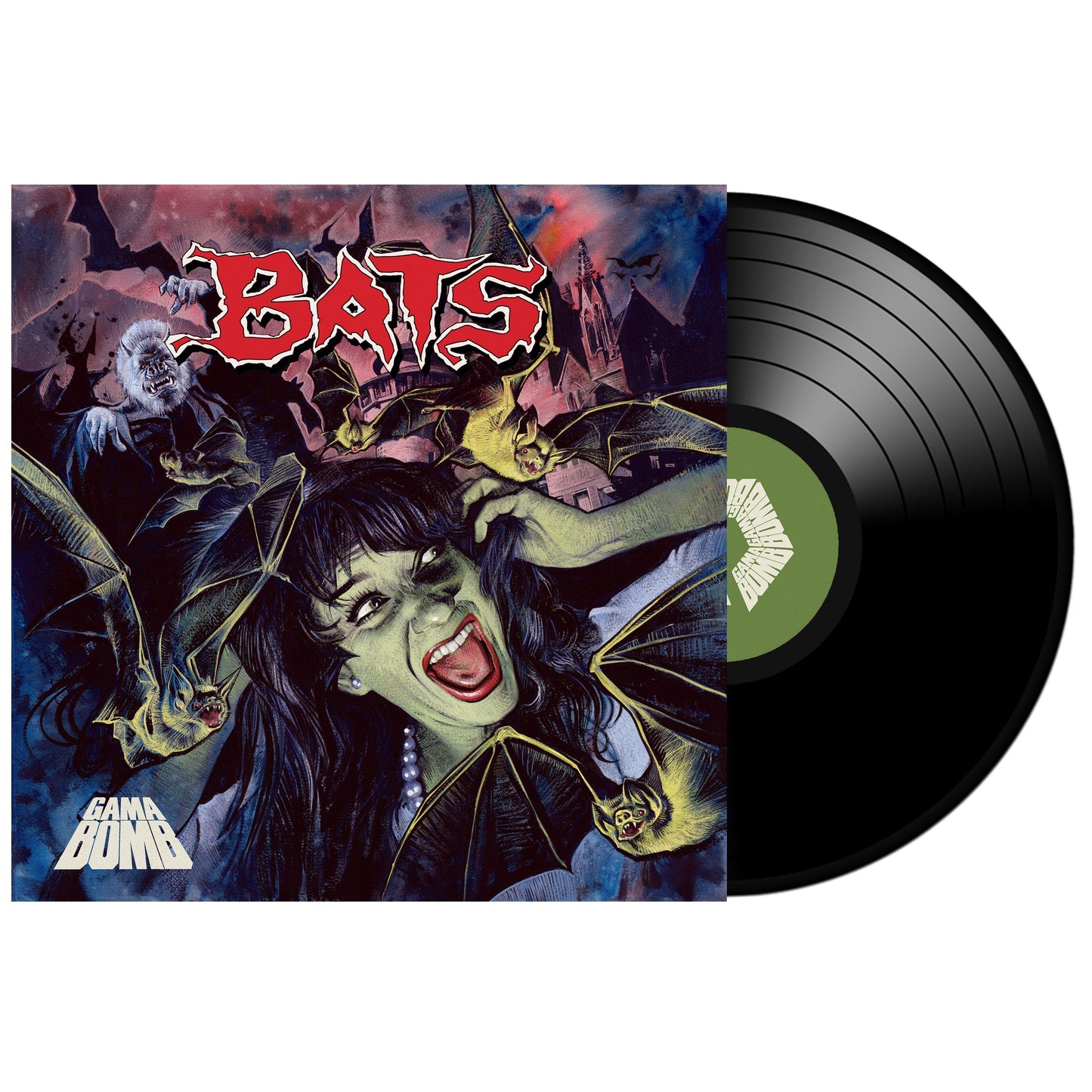 Gama Bomb - BATS on Vinyl Record