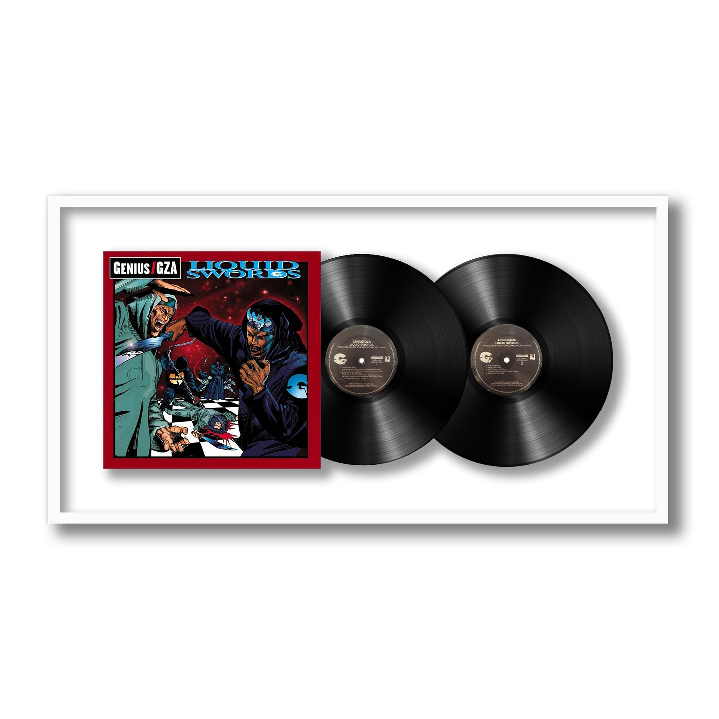 GZA Liquid Swords Framed Vinyl Record