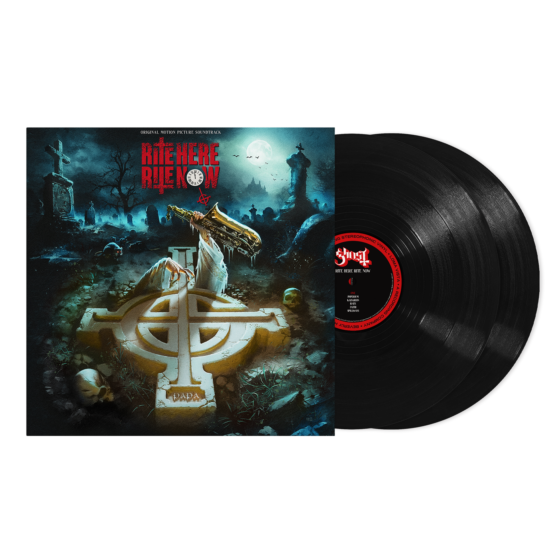 Ghost Rite Here Rite Now (Original Motion Picture Soundtrack) Black LP Viny Record