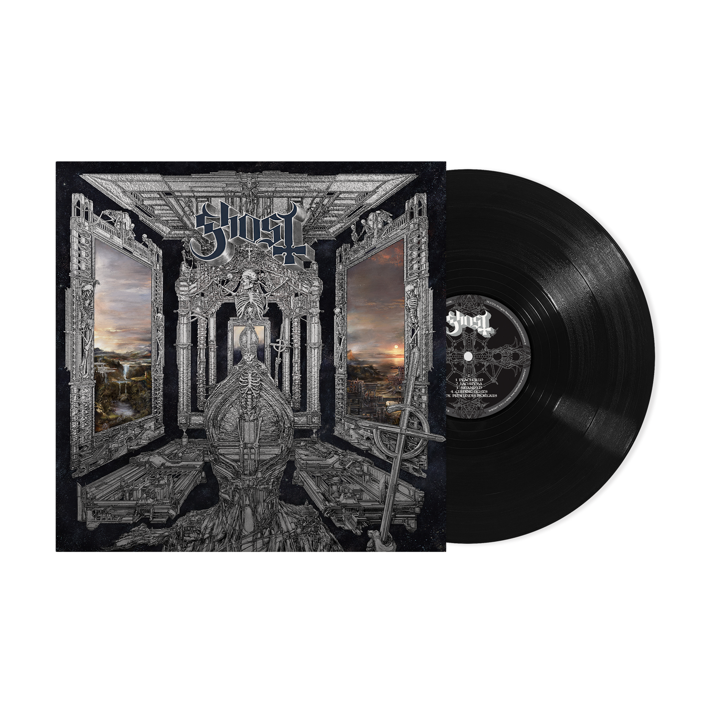 Ghost Skeletá Standard Black LP Vinyl Record