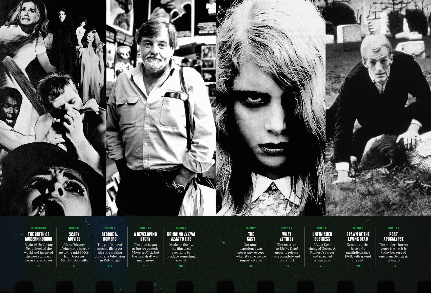 Night Of The Living Dead - 55th Anniversary Celebration: Pioneering Horror, 1960s, Zombie Evolution, Apocalypse, Scary Movies, Production Secrets, Key Casting, Godzilla & George A. Romero's Legacy!