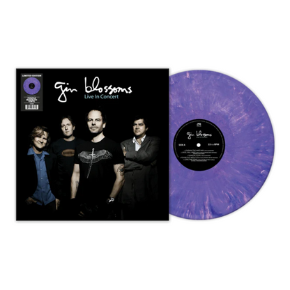 Gin Blossoms - Live In Concert [Purple Marble] Vinyl Record
