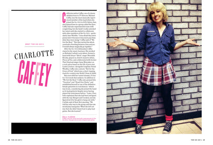 The Go-Gos - All Rocks All Women All Time: Belinda Carlisle, Jane Wiedlin, Charlotte Caffey, Gina Schock, and Kathy Valentine