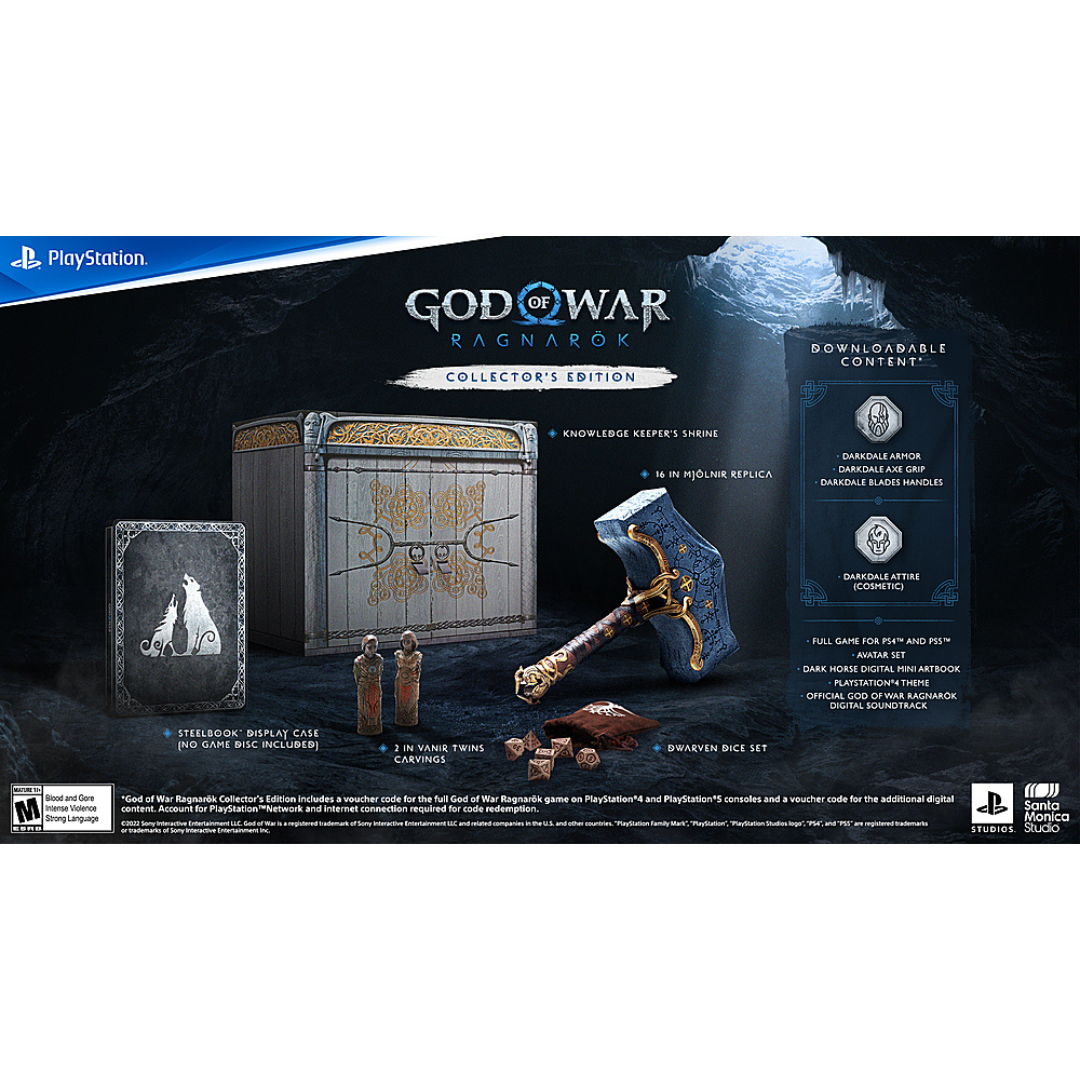 God of War Ragnarök Collector's Edition - PS4 - PS5