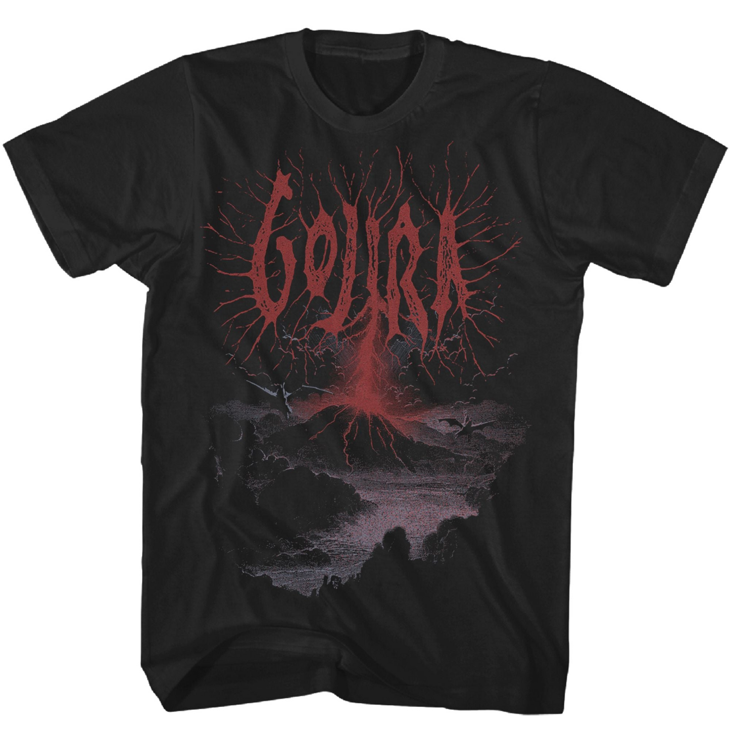 Gojira Volcano Mens T Shirt Black