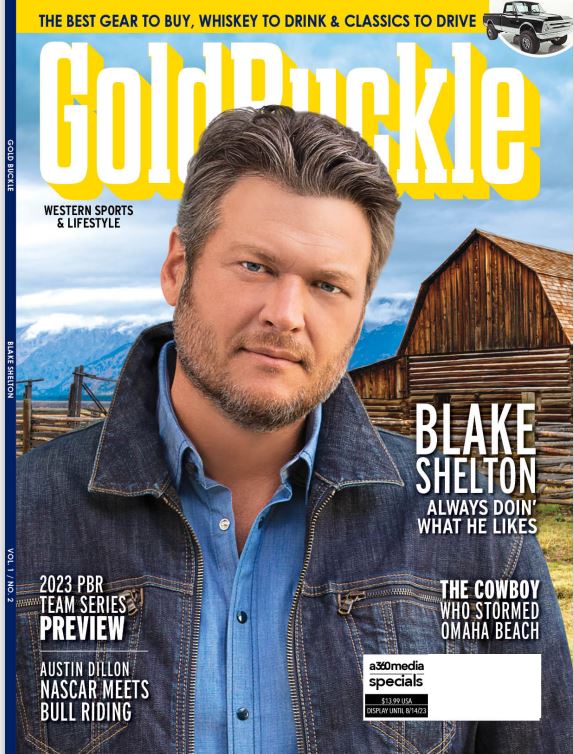 Gold Buckle - Featuring Blake Shelton in Issue 2: Austin Dillon NASCAR & Bull Riding + PBR 2023 Team Preview