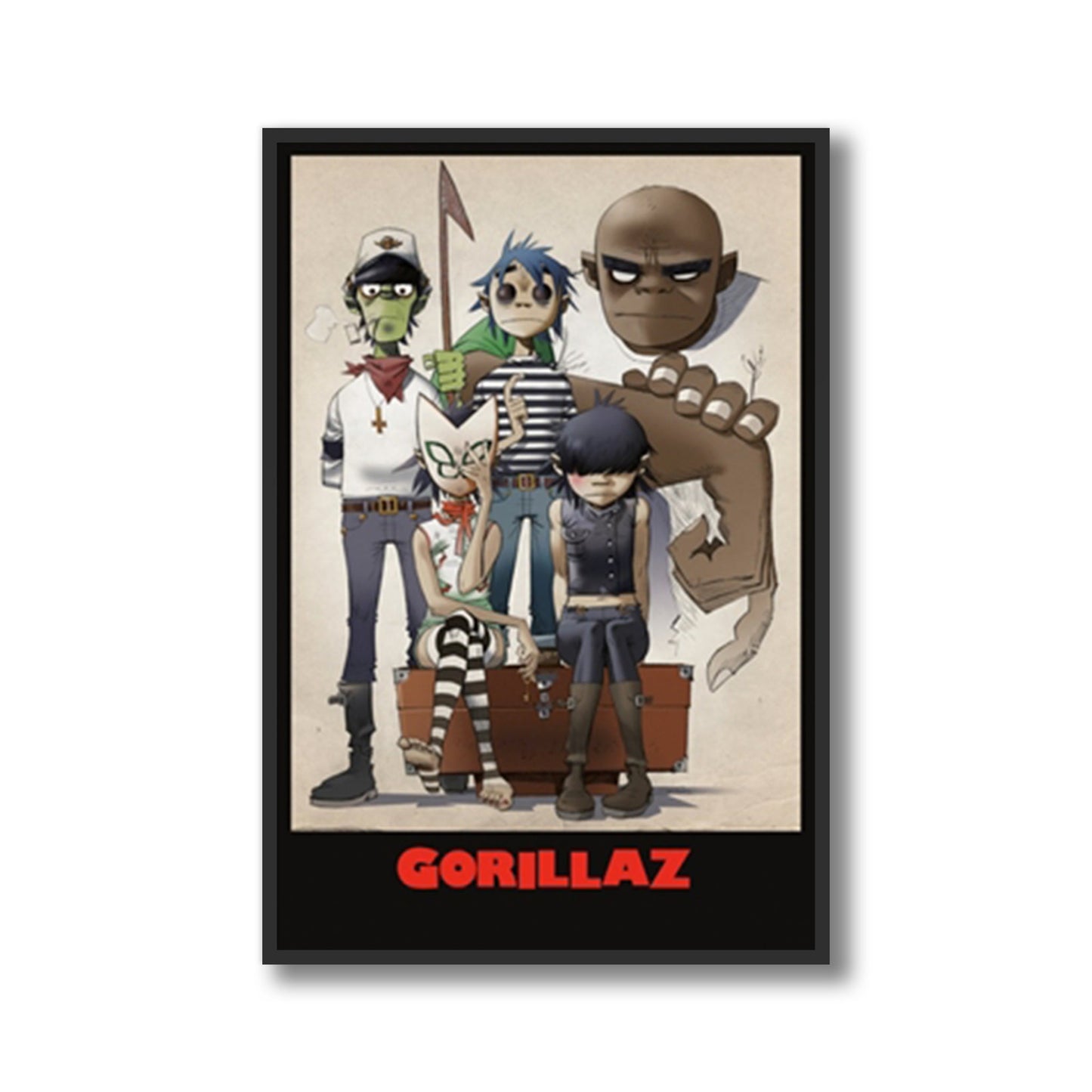 Gorillaz Framed Poster