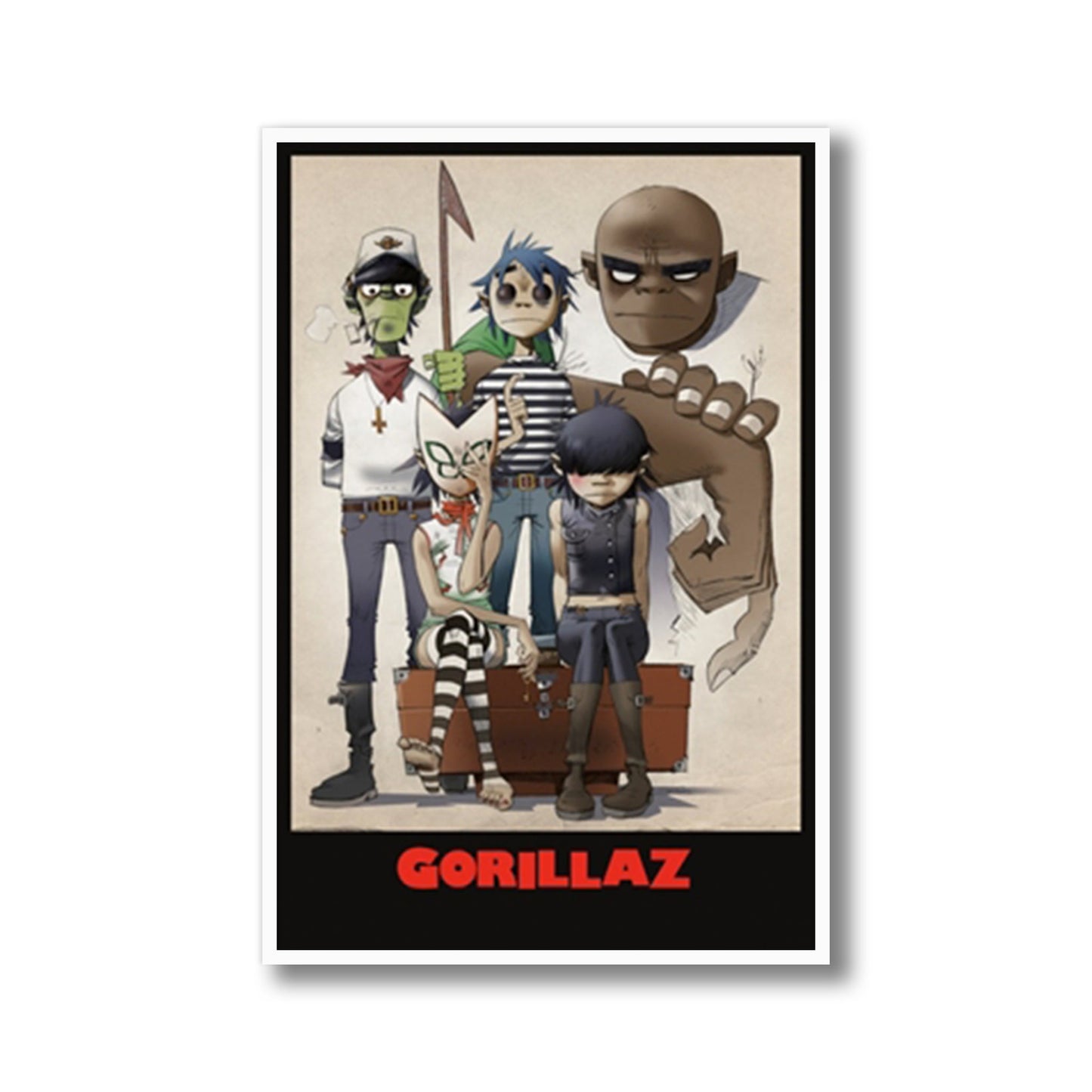 Gorillaz Framed Poster