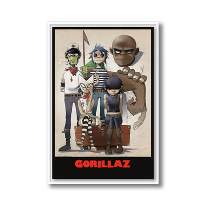Gorillaz Framed Poster