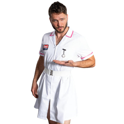 Dark Knight Dent Superhero Villain Nurse Cosplay Halloween Cosplay Costume Set