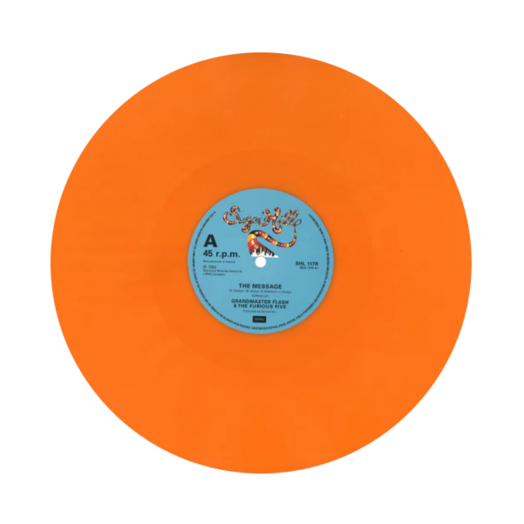 Grandmaster Flash and the Furious Five - The Message (40th Anniversary Edition) [Orange] Vinyl Record