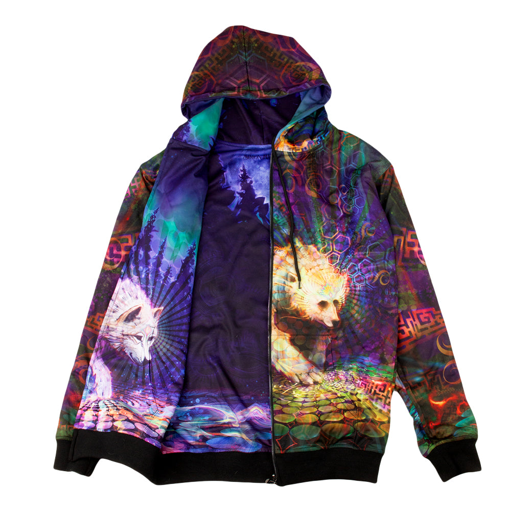 Simon Haiduk Spirit Animals Reversible Hoodie Grassroots California