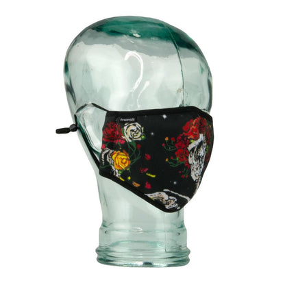 Stanley Mouse Midnight Roses Facemask Grassroots California