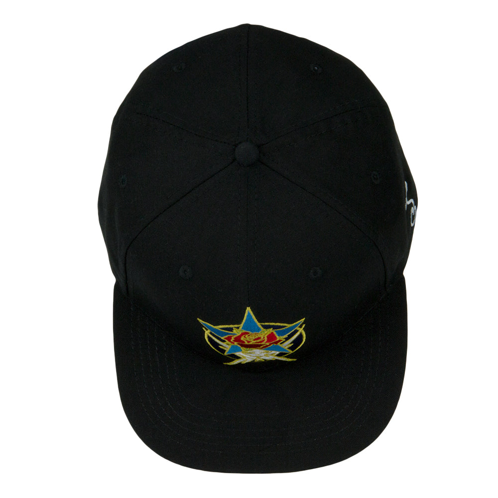 Stanley Mouse Dead Star Black Fitted Hat Grassroots California