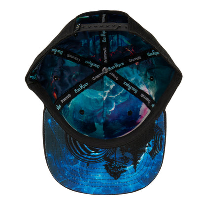 Bass Physics Butterfly Black Snapback Hat Grassroots California