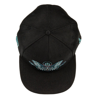 Bass Physics Butterfly Black Snapback Hat Grassroots California