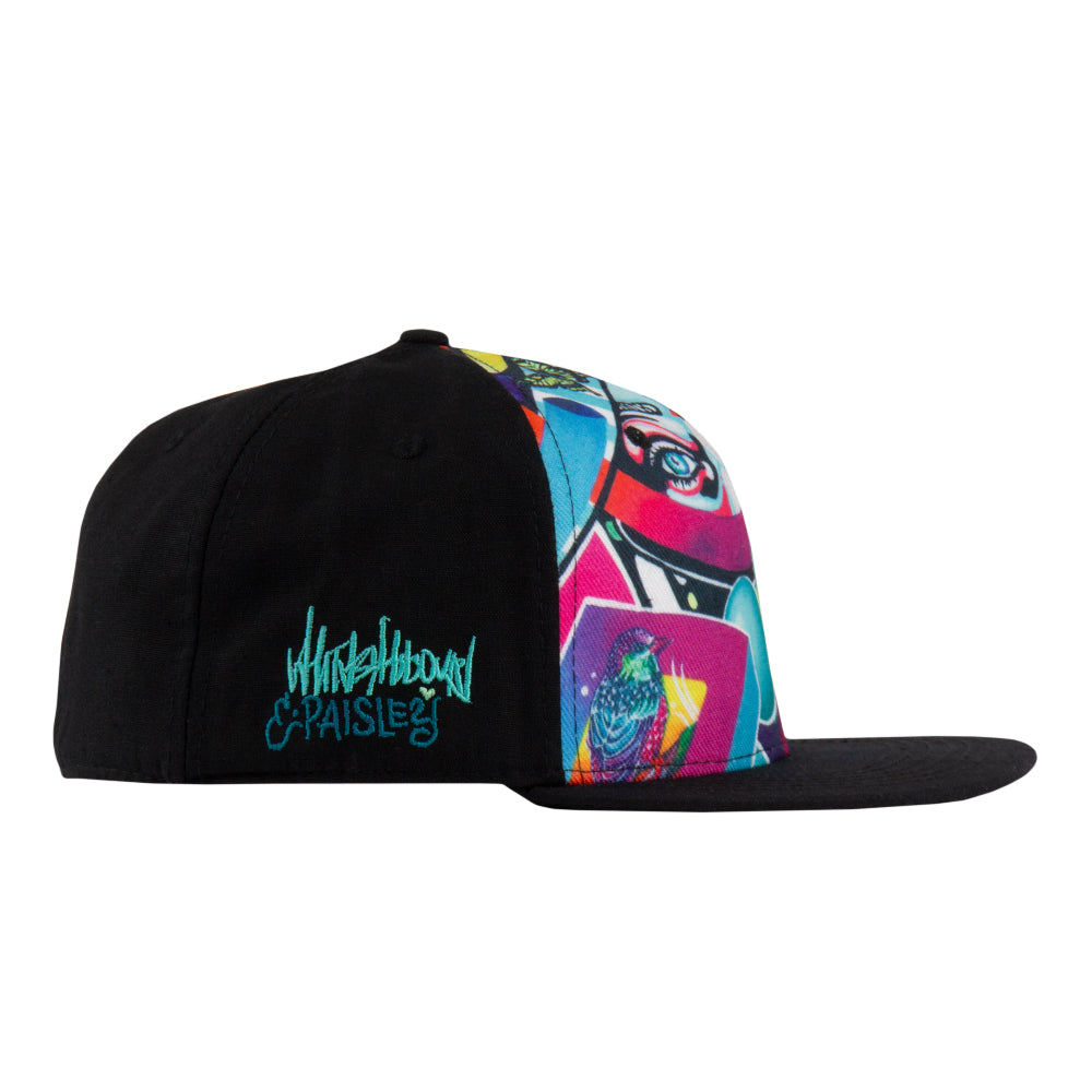 Ellie Paisley x Whitney Holbourn Eternal Sunshine Black Fitted Hat Grassroots California