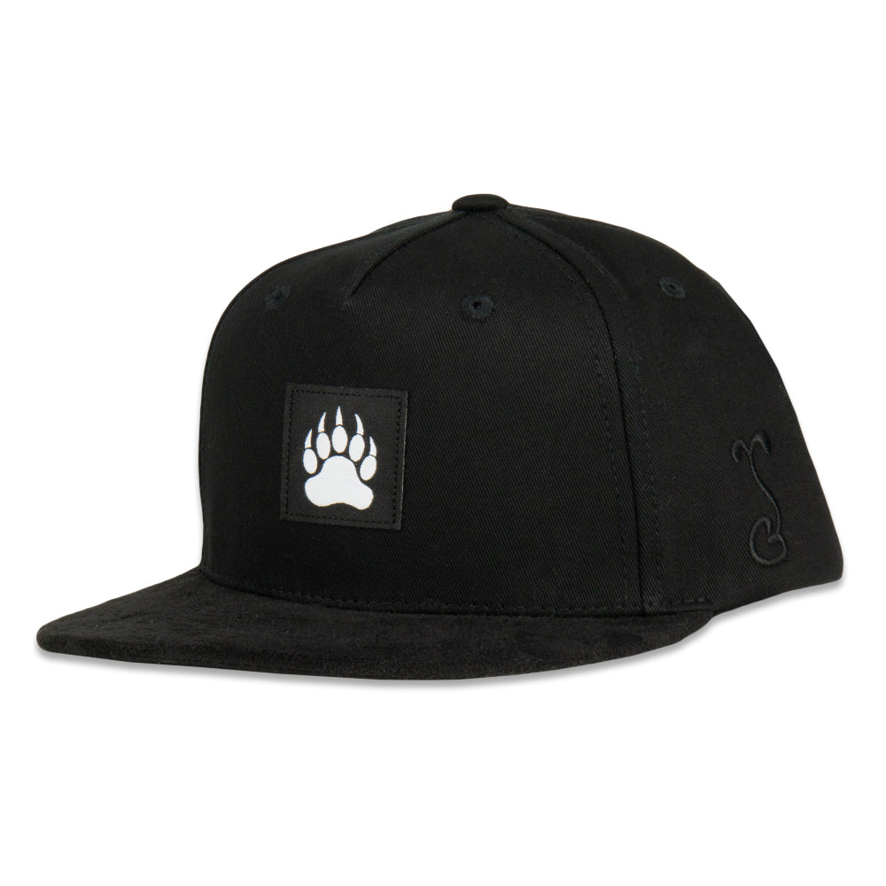 Bear Paw Black Kids Snapback Hat Grassroots California