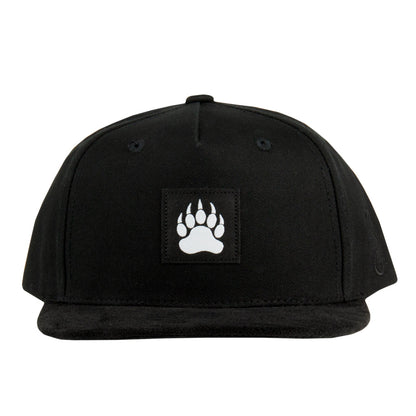 Bear Paw Black Kids Snapback Hat Grassroots California