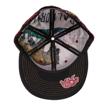 Kings Harvest Celtic Red Strapback Hat Grassroots California