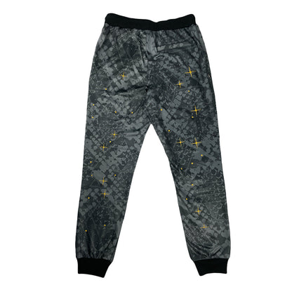 Celestial Serpent Black Joggers Grassroots California