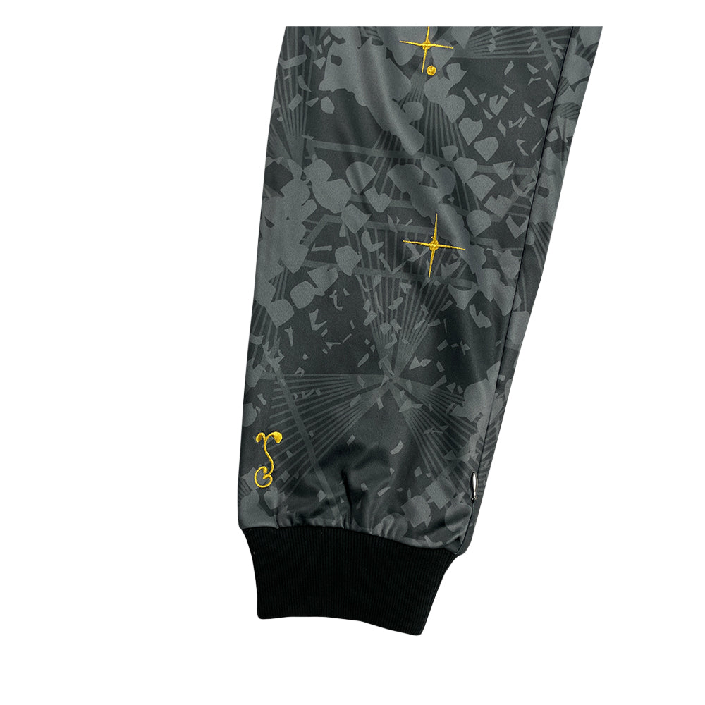 Celestial Serpent Black Joggers Grassroots California