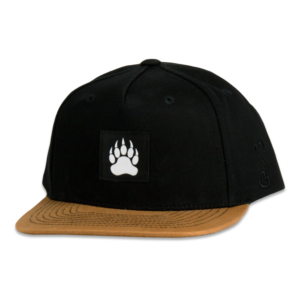 Bear Paw Grizzly Kids Snapback Hat Grassroots California