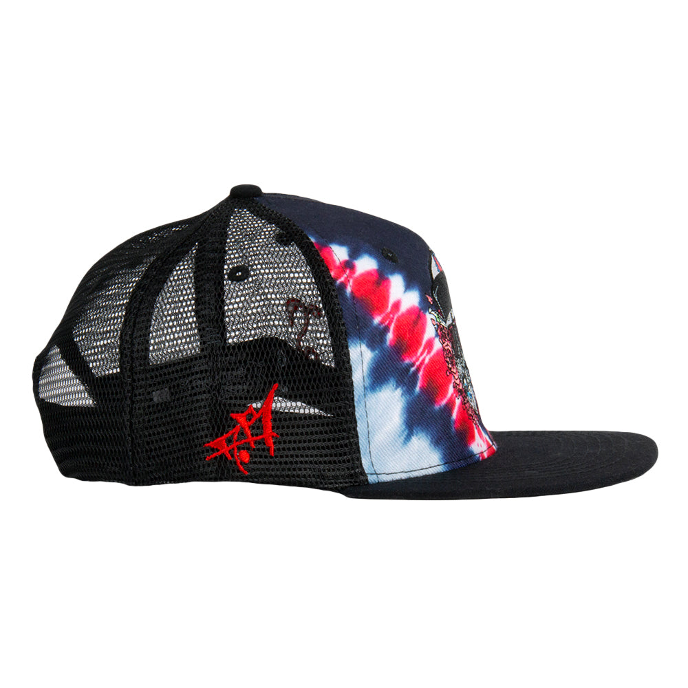 Aaron Brooks Eazy Bertha V Dye Mesh Snapback Hat Grassroots California