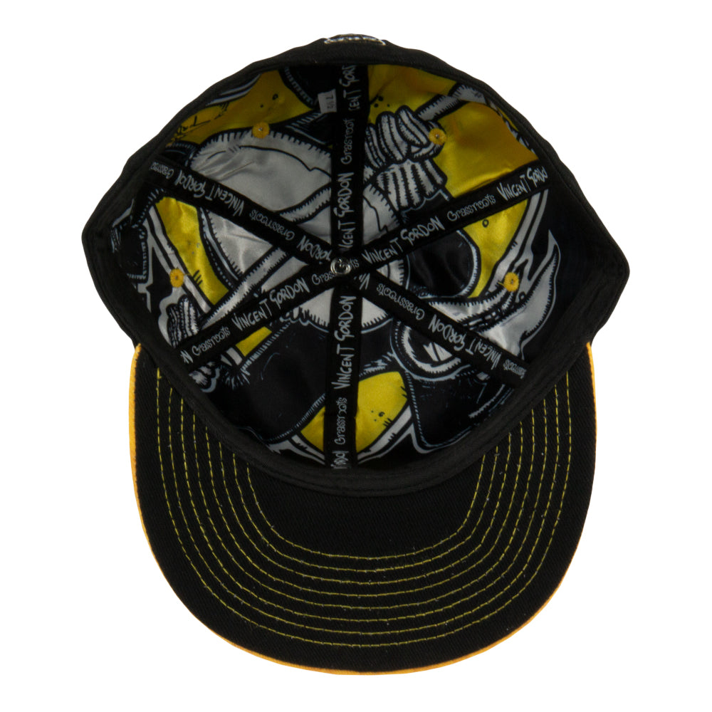 Vincent Gordon Littsburgh Black Fitted Hat Grassroots California