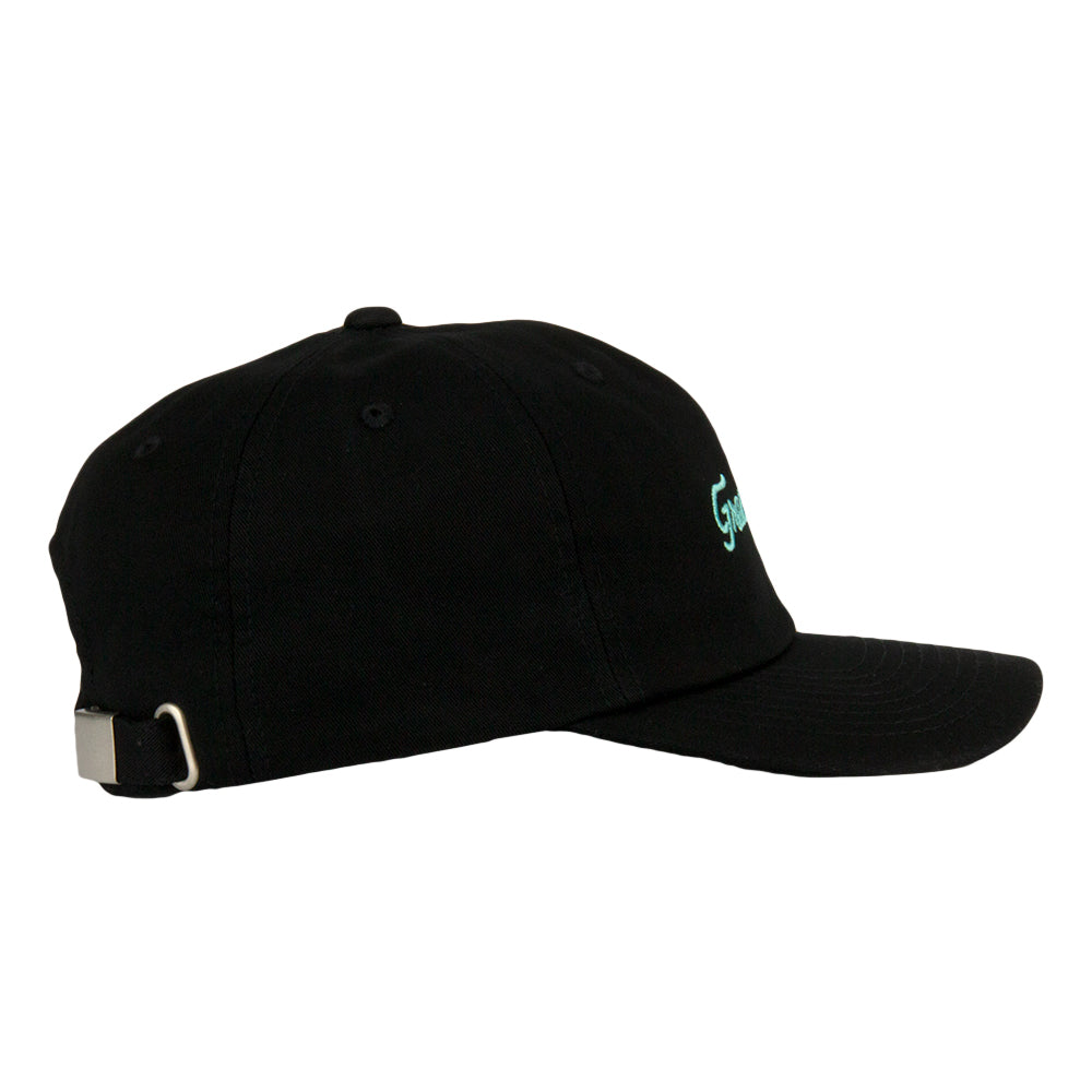 Golfroots Hazard Black Dad Hat Grassroots California